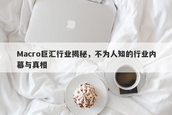 Macro巨汇行业揭秘，不为人知的行业内幕与真相