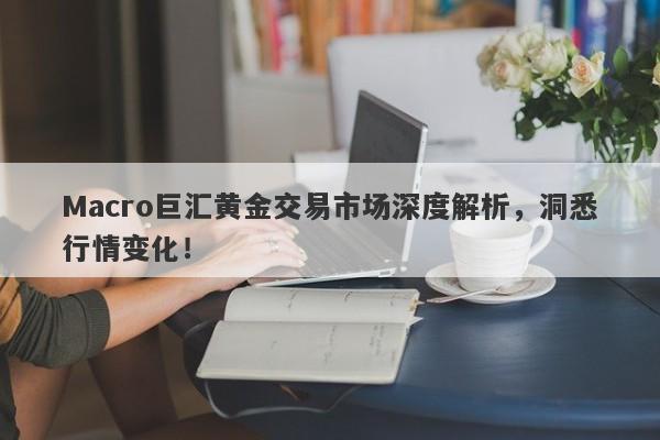 Macro巨汇黄金交易市场深度解析，洞悉行情变化！