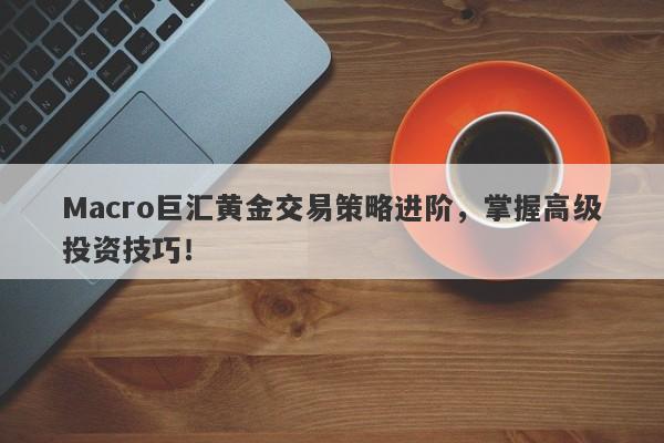 Macro巨汇黄金交易策略进阶，掌握高级投资技巧！