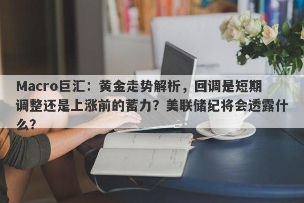 Macro巨汇：黄金走势解析，回调是短期调整还是上涨前的蓄力？美联储纪将会透露什么？