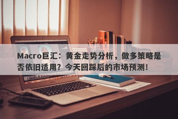 Macro巨汇：黄金走势分析，做多策略是否依旧适用？今天回踩后的市场预测！