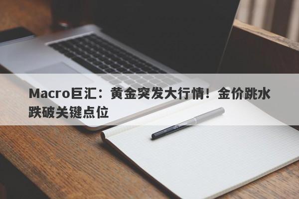 Macro巨汇：黄金突发大行情！金价跳水跌破关键点位