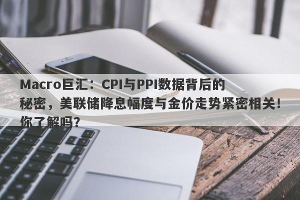 Macro巨汇：CPI与PPI数据背后的秘密，美联储降息幅度与金价走势紧密相关！你了解吗？