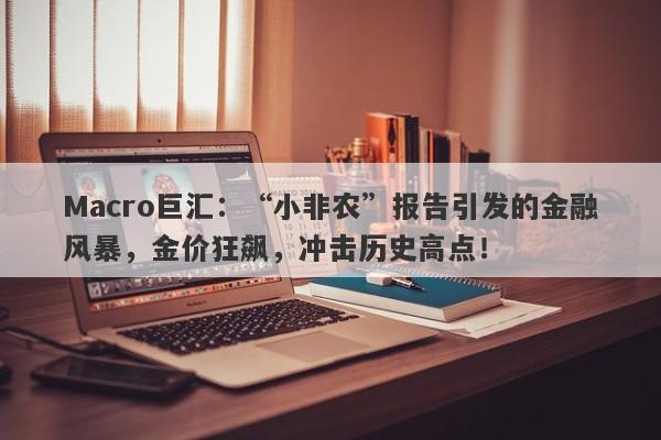 Macro巨汇：“小非农”报告引发的金融风暴，金价狂飙，冲击历史高点！