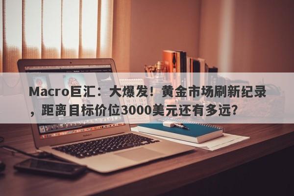 Macro巨汇：大爆发！黄金市场刷新纪录，距离目标价位3000美元还有多远？