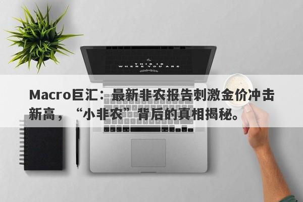 Macro巨汇：最新非农报告刺激金价冲击新高，“小非农”背后的真相揭秘。