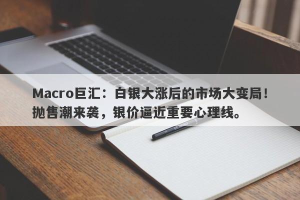 Macro巨汇：白银大涨后的市场大变局！抛售潮来袭，银价逼近重要心理线。