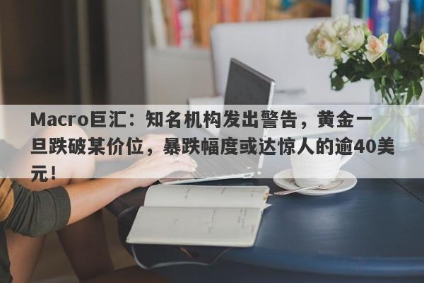 Macro巨汇：知名机构发出警告，黄金一旦跌破某价位，暴跌幅度或达惊人的逾40美元！