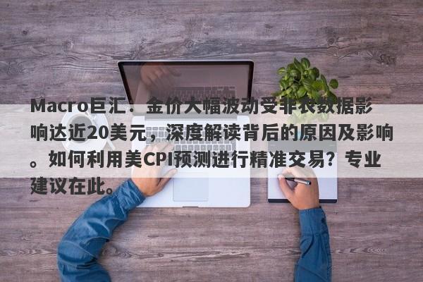 Macro巨汇：金价大幅波动受非农数据影响达近20美元，深度解读背后的原因及影响。如何利用美CPI预测进行精准交易？专业建议在此。