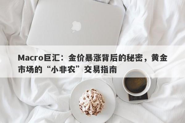 Macro巨汇：金价暴涨背后的秘密，黄金市场的“小非农”交易指南