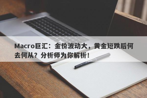 Macro巨汇：金价波动大，黄金短跌后何去何从？分析师为你解析！