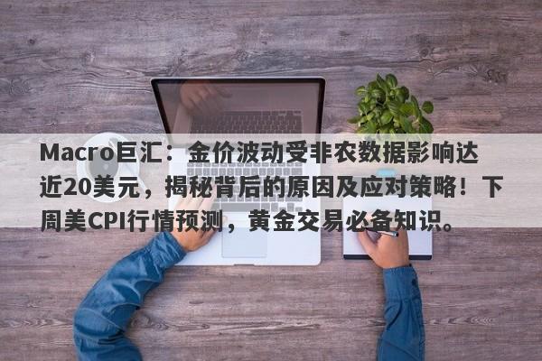 Macro巨汇：金价波动受非农数据影响达近20美元，揭秘背后的原因及应对策略！下周美CPI行情预测，黄金交易必备知识。