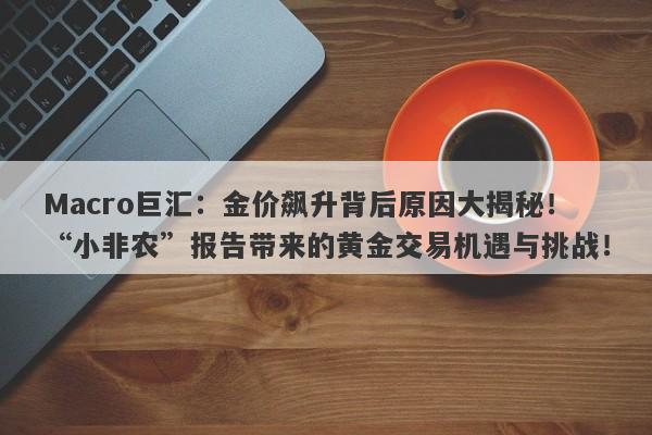 Macro巨汇：金价飙升背后原因大揭秘！“小非农”报告带来的黄金交易机遇与挑战！
