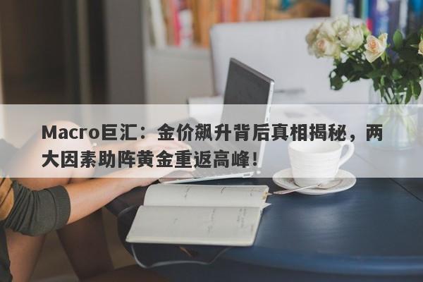 Macro巨汇：金价飙升背后真相揭秘，两大因素助阵黄金重返高峰！