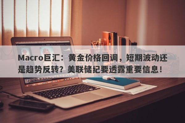 Macro巨汇：黄金价格回调，短期波动还是趋势反转？美联储纪要透露重要信息！