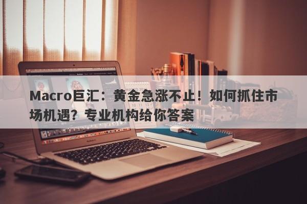 Macro巨汇：黄金急涨不止！如何抓住市场机遇？专业机构给你答案