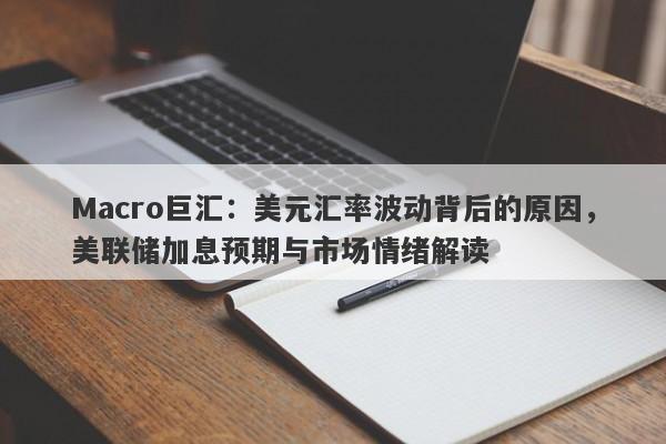 Macro巨汇：美元汇率波动背后的原因，美联储加息预期与市场情绪解读