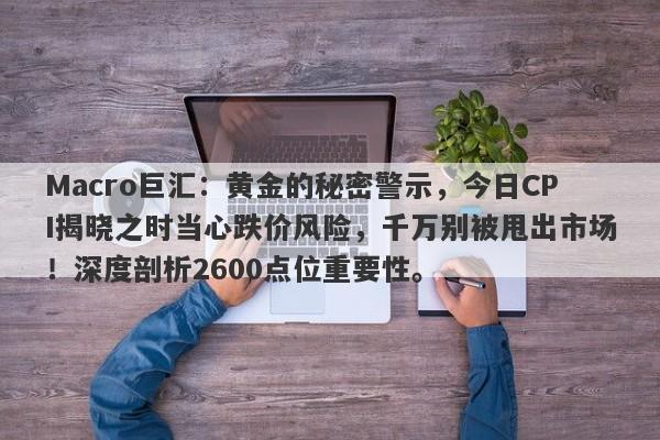 Macro巨汇：黄金的秘密警示，今日CPI揭晓之时当心跌价风险，千万别被甩出市场！深度剖析2600点位重要性。