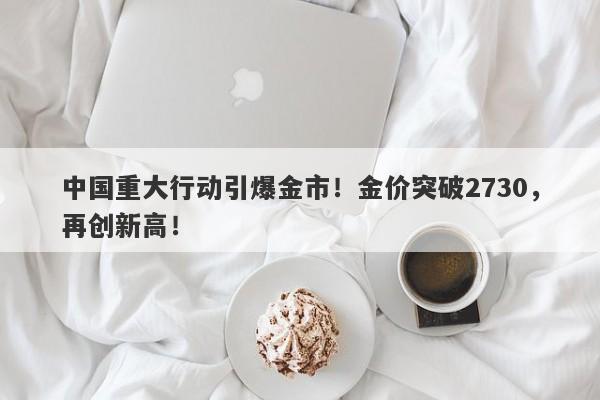 中国重大行动引爆金市！金价突破2730，再创新高！